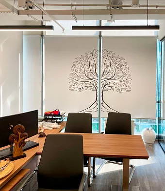 Вертикальные жалюзи и рулонные шторы с фотопечатью