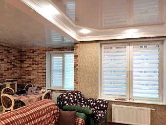 Обзор рулонных штор Зебра